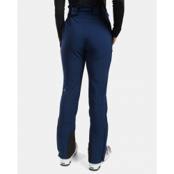 Kilpi Rhea-W tmave modra WL0409 damske nepromokave zimni lyzarske kalhoty 1