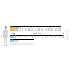 _Kilpi Rhea-W tmave modra WL0409 damske nepromokave zimni lyzarske kalhoty zmereno