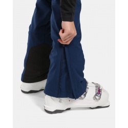 Kilpi Rhea-W tmave modra WL0409 damske nepromokave zimni lyzarske kalhoty 3