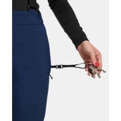 Kilpi Rhea-W tmave modra WL0409 damske nepromokave zimni lyzarske kalhoty 5