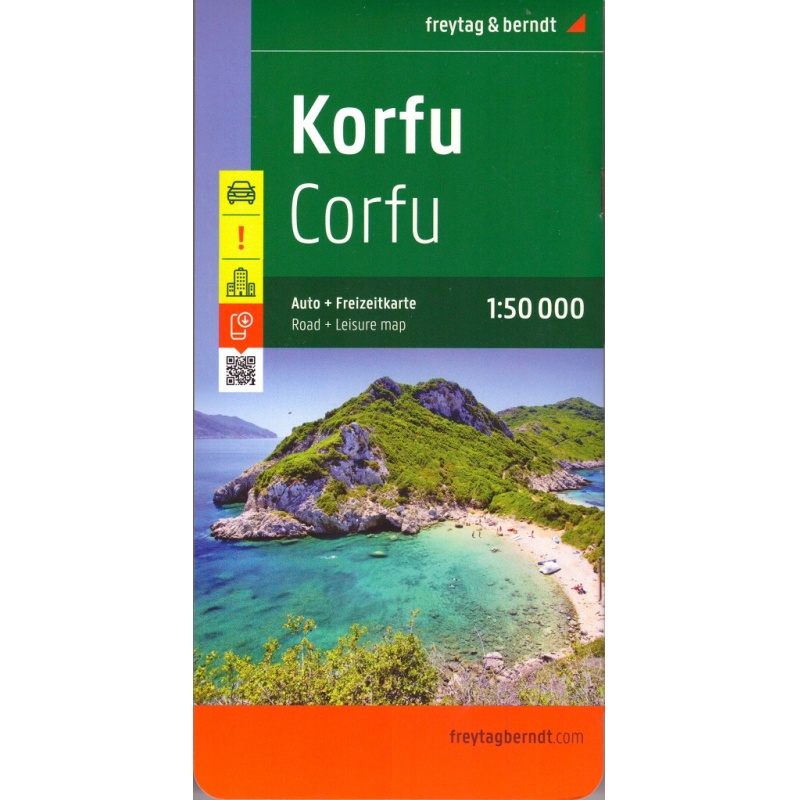 Freytag a Berndt Corfu Korfu 50 000 automapa