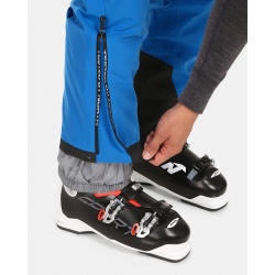 Kilpi Methone-M modra UM0405 panske nepromokave zimni lyzarske kalhoty 4