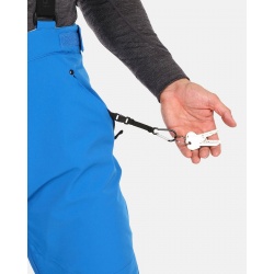 Kilpi Methone-M modra UM0405 panske nepromokave zimni lyzarske kalhoty 5