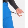 Kilpi Methone-M modra UM0405 panske nepromokave zimni lyzarske kalhoty 5