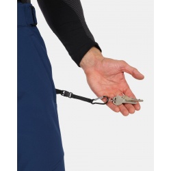 Kilpi Rhea-M tmave modra WM0409 panske nepromokave zimni lyzarske kalhoty 3