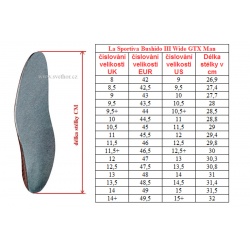 _La Sportiva Bushido III Wide GTX Man black/yellow panske nepromokave bezecke boty zmereno