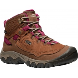 Keen Targhee IV Mid WP W bison beaujolais damske nepromokave kozene trekove boty