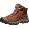 Keen Targhee IV Mid WP W bison beaujolais damske nepromokave kozene trekove boty 2