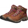 Keen Targhee IV Mid WP W bison beaujolais damske nepromokave kozene trekove boty 5