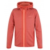 Husky Artic Zip K tlumena cervena detska sportovni funkcni slabsi mikina s kapuci 2