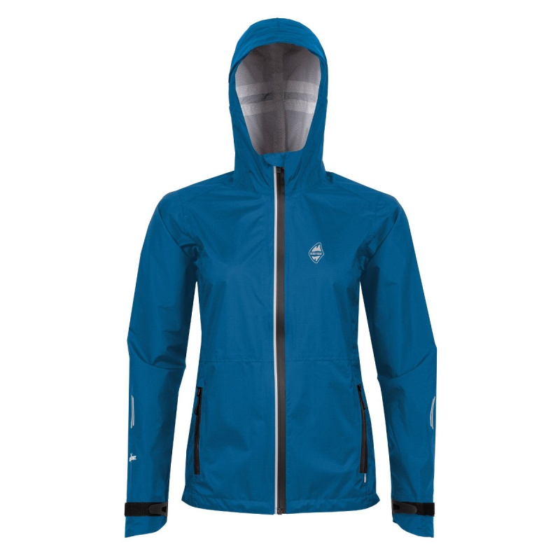 High Point Road Runner 5.0 Lady Jacket blue damska lehka nepromokava bunda BlocVent