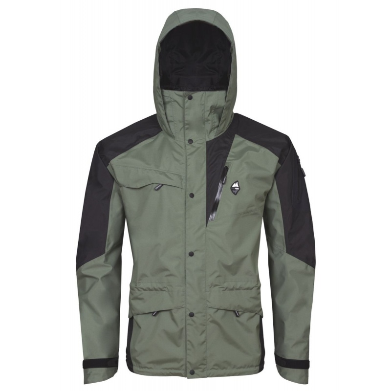 High Point Mania 8.0 Jacket Laurel Khaki/Black panska nepromokava bunda Pertex