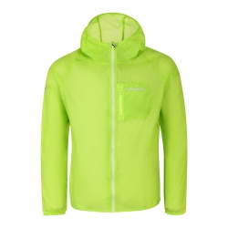 Progress Aero Lite neon limetka panska lehka sbalitelna bunda vetrovka
