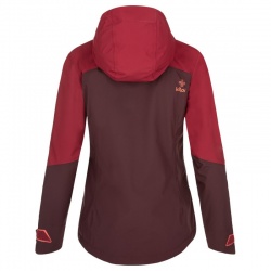 Kilpi Mamba-W tmave cervena RL0101KIDRD damska lehka nepromokava bunda1