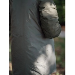 Husky Nebet M dark khaki panska zimni vodeodolna delsi bunda s kapuci kabat 8