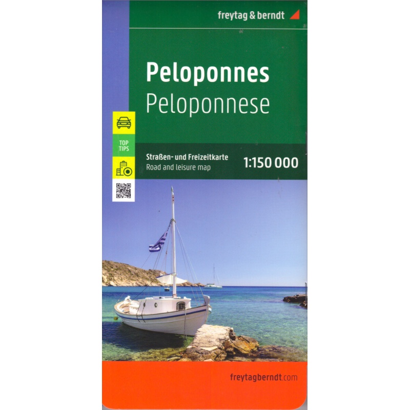 Freytag a Berndt Pelopones 150 000 automapa