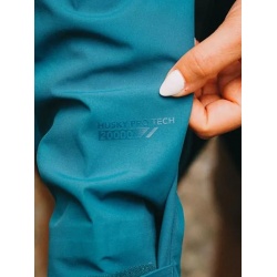 Husky Nakama L tyrkysova damska nepromokava trivrstva outdoorova bunda 4