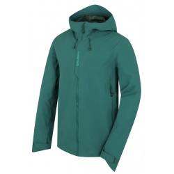 Husky Nakama M tyrkysova panska nepromokava trivrstva outdoorova bunda