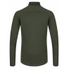 Husky Merow Zip M green zelena panske triko dlouhy rukav 100 procent Merino vlna 1