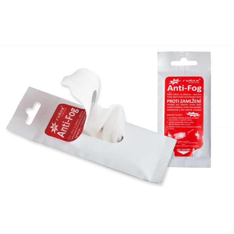 Relax Anti-Fog RPC01 cistici ubrousky na bryle