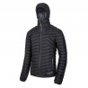Ocun Tsunami ECO Jacket M black beauty iron panska lehka perova bunda s kapuci DWR