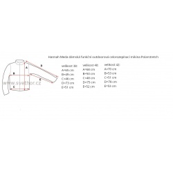 _Hannah Meda prune purple mel damska funkcni outdoorova celorozepinaci mikina zmereno