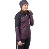 Hannah Meda prune purple mel damska funkcni outdoorova celorozepinaci mikina Polarstretch5