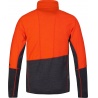 Hannah Niro spicy orange panska funkcni outdoorova celorozepinaci mikina 1