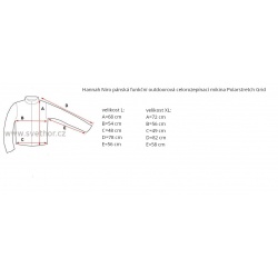 _Hannah Niro spicy orange panska funkcni outdoorova celorozepinaci mikina zmereno