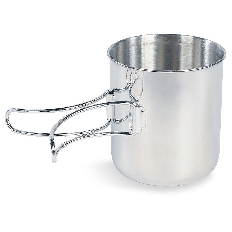 Tatonka Handle Mug 600 ml nerezovy hrnek sklopna ucha stupnice
