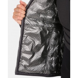 Kilpi Alba-M cerna ZM0117KIBLK lehka prosivana panska zimni bunda s kapuci DWR 4