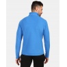 Kilpi Almeri-M modra ZM0209KIBLU panska fleecova sportovni mikina kratky zip Opti-heat 1