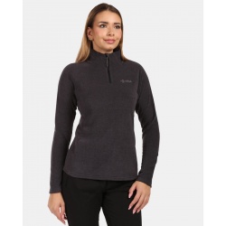 Kilpi Almeri-W cerna ZL0211KI damska fleecova sportovni mikina Optiheat
