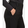Kilpi Nuuk-W cerna ZL0412KIBLK damske outdoorove odolnejsi kalhoty Opti-stretch 3
