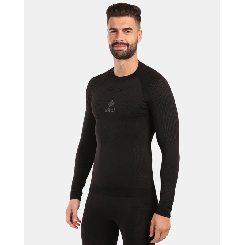 Kilpi Nathan-M cerna ZM0503KIBLK panske bezesve funkcni triko dlouhy rukav 3