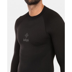 Kilpi Nathan-M cerna ZM0503KIBLK panske bezesve funkcni triko dlouhy rukav