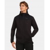 Kilpi Nevia-M cerna ZM0215KIBLK panska sportovni funkcni tepla mikina s kapuci
