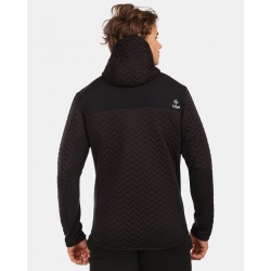 Kilpi Nevia-M cerna ZM0215KIBLK panska sportovni funkcni tepla mikina s kapuci 1