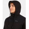 Kilpi Nevia-M cerna ZM0215KIBLK panska sportovni funkcni tepla mikina s kapuci 2