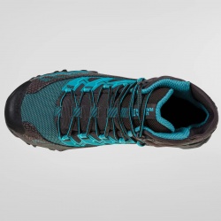 La Sportiva Ultra Raptor II Mid GTX Wide W carbon topaz damske nepromokave trekove boty 3