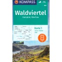 Kompass 203 Waldviertel, Kamptal, Wachau 1:50 000 turistická mapa