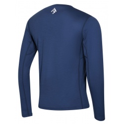 Direct Alpine Furry Long 3.0 navy (glacial lake) panske triko dlouhy rukav Merino 1