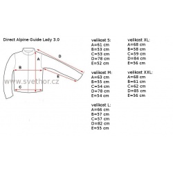_Direct Alpine Guide Lady 3.0 cherry arctic damska nepromokava hardshell bunda 3L zmereno