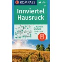 Kompass 201 Innviertel, Hausruck 1:50 000 turistická mapa