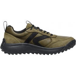 Keen KS86 Leather M dark olive/black panske nizke prodysne kozene mestske boty 3