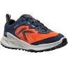 Keen Zionic WP Youth naval academy/scarlet ibis detske nizke nepromokave trekove boty