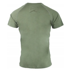 Lasting Livio khaki 6010 panske fukncni triko s kratkym rukavem 100 procent Merino vlna 1