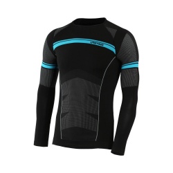 Lasting Mut52 cerna 9050 panske ultralight seamless lehke fukncni triko s dlouhym rukavem