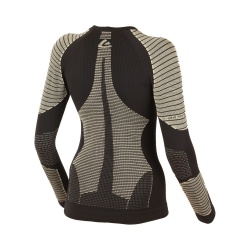 Lasting Werela cerna 9070 damske seamless teplejsi triko s dlouhym rukavem Merino vlna 1