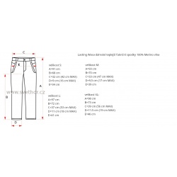 _Lasting Wasa cerna 9090 damske teplejsi fukncni spodky 100 procent Merino vlna zmereno